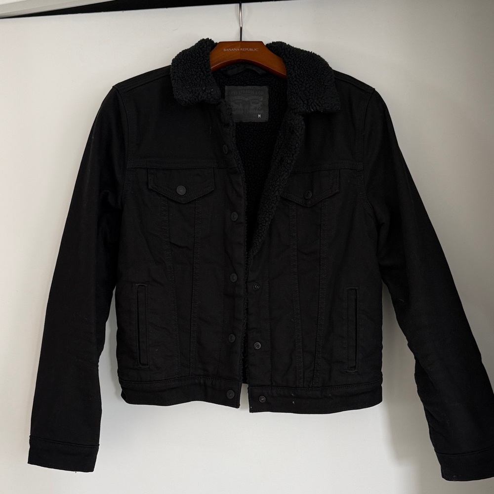 Levi's Black Jean Jacket for Women
